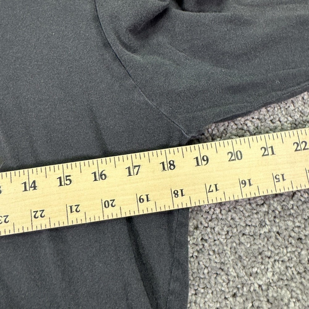 The North Face Shirt Womens Large Black Long Sleeve Logo Graphic Tee Outdoor - Picture 3 of 9